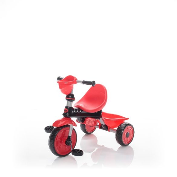 Zopa ZooGo tricikli tolókarral - Ladybug piros/fekete