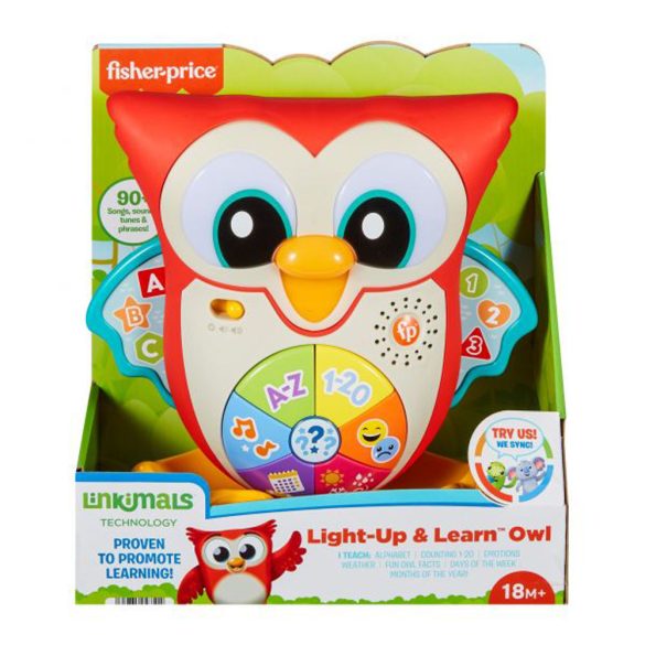 Fisher Price Linkimals - Bölcs bagoly 