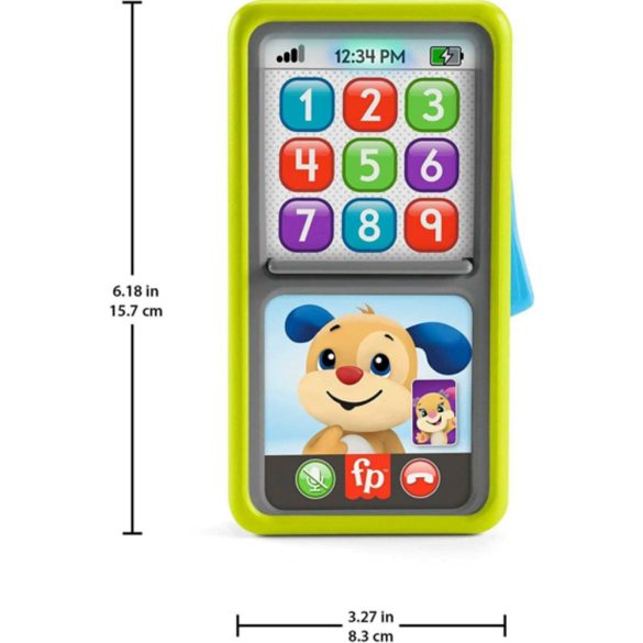 Fisher Price 2in1 fejlesztő tanuló játék okostelefon