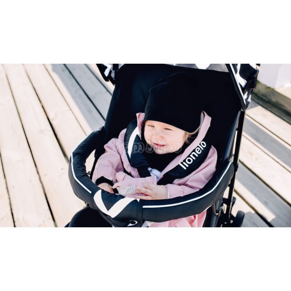 Lionelo Elia Oslo sport babakocsi - Black/White