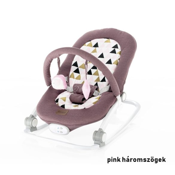 Zopa Relax rezgő zenélő pihenőszék és babafotel 2in1 Pink