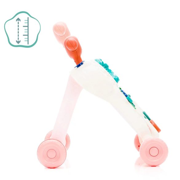 Fillikid járássegítő fejlesztő játékokkal - rózsaszín