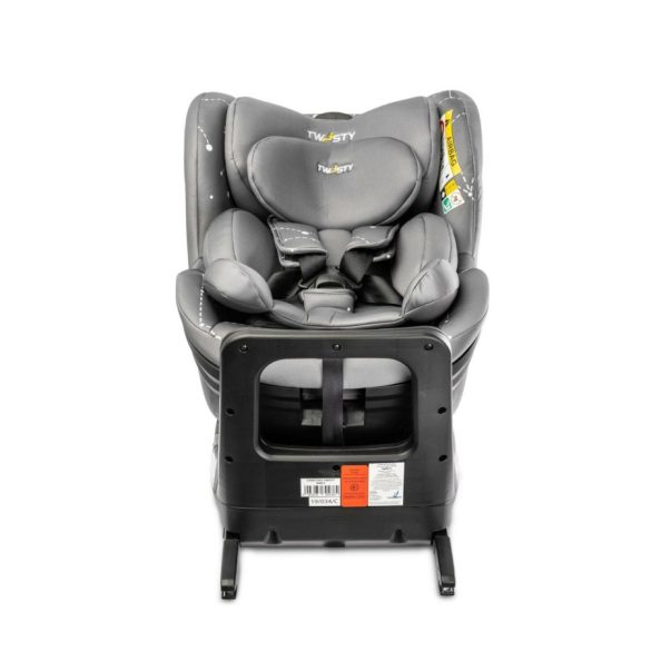 Caretero Twisty I-Size Isofix gyerekülés 0-18 kg - grey