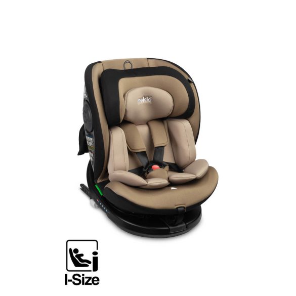 Caretero Mokki I-Size gyerekülés (40-150 cm) - beige