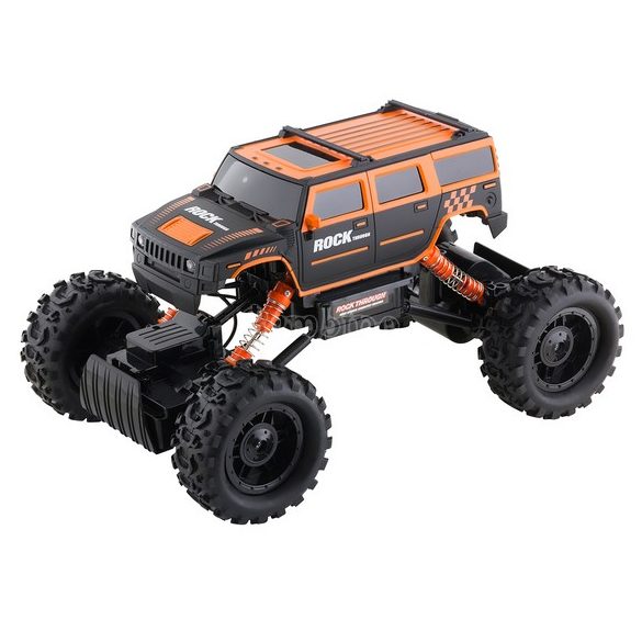 Buddy Toys Rock Climber távirányítós autó - fekete, narancs