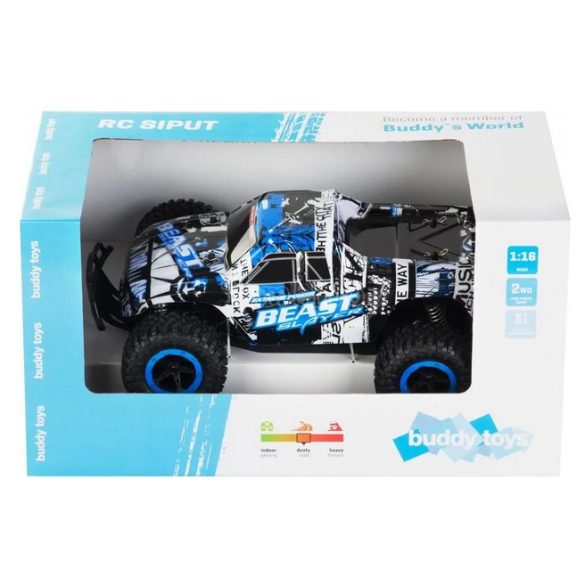 Buddy Toys Siput távirányítós autó-kék