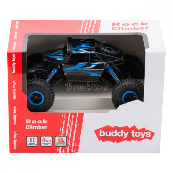 Buddy Toys sziklamászó távirányítós autó - kék