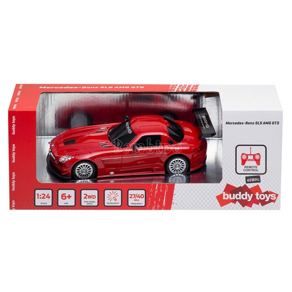 Buddy Toys Mercedes SLS távirányítós autó piros