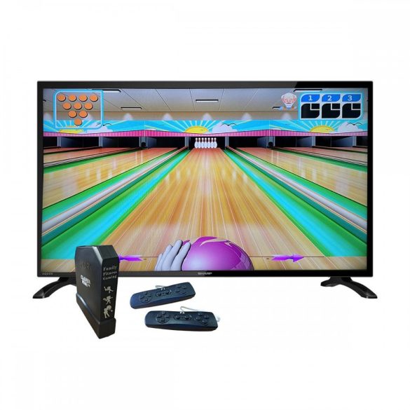 TV-re és monitorra csatlakoztatható mozgásérzékelős játékkonzol