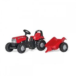   Rolly Kid Case CVX 1170 pedálos gyerek traktor utánfutóval