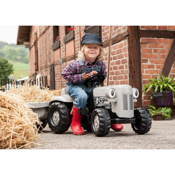 Rolly Kid Fergie pedálos gyerek traktor utánfutóval