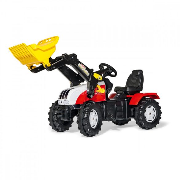 Rolly FarmTrac Steyr CVT 6230 gyerek pedálos  traktor - hókotróval