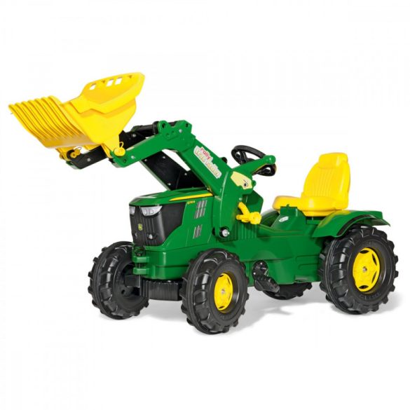 Rolly FarmTrac John Deere 6210R gyerek pedálos markolós traktor