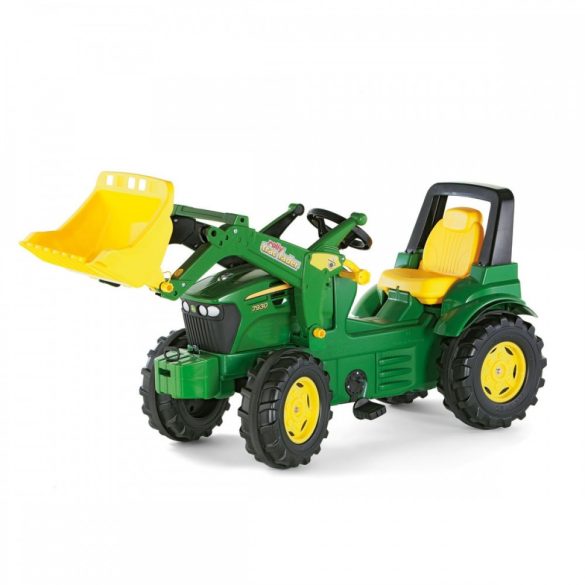 John Deere pedálos markolós traktor