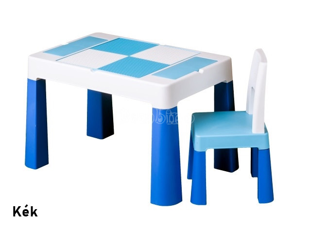 Tega Baby Multifun készségfejlesztő asztal székkel, kék